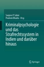 cover: Kriminalpsychologie und das Strafrechtssystem in Indien und darüber hinaus