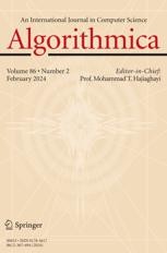 Journal cover: Algorithmica