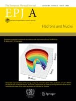 Journal cover: The European Physical Journal A