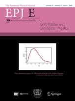 Journal cover: The European Physical Journal E