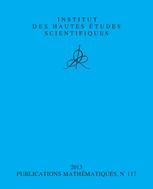 Journal cover: Publications mathématiques de l'IHÉS