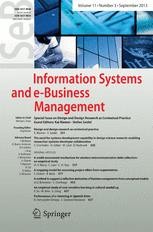 Journal cover: Information Systems and e-Business Management