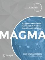 Journal cover: Magnetic Resonance Materials in Physics, Biology and Medicine