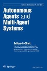 Journal cover: Autonomous Agents and Multi-Agent Systems