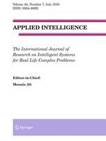 Journal cover: Applied Intelligence