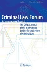 Journal cover: Criminal Law Forum