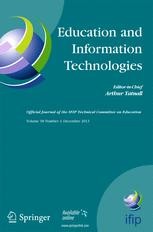 Journal cover: Education and Information Technologies