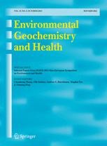 Journal cover: Environmental Geochemistry and Health