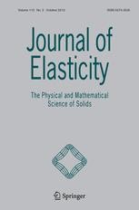 Journal cover: Journal of Elasticity