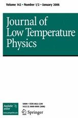 Journal cover: Journal of Low Temperature Physics