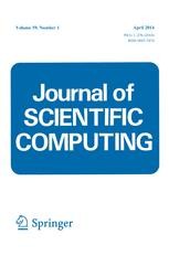 Journal cover: Journal of Scientific Computing