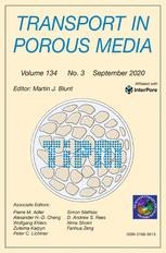 Journal cover: Transport in Porous Media