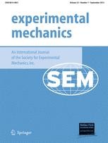 Journal cover: Experimental Mechanics