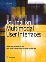 Journal cover: Journal on Multimodal User Interfaces