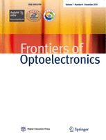 Journal cover: Frontiers of Optoelectronics