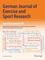 Journal cover: German Journal of Exercise and Sport Research