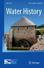 Journal cover: Water History