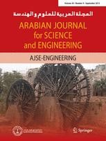 cover: Arabian Journal for Science and Engineering