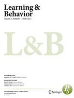 Journal cover: Learning & Behavior
