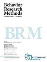Journal cover: Behavior Research Methods