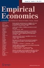Journal cover: Empirical Economics