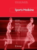 Journal cover: Sports Medicine