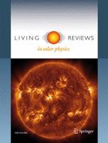 Journal cover: Living Reviews in Solar Physics