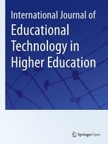 Journal cover: International Journal of Educational Technology in Higher Education