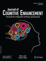 Journal cover: Journal of Cognitive Enhancement
