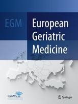 Journal cover: European Geriatric Medicine