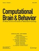 Journal cover: Computational Brain & Behavior