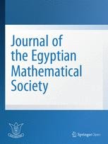 Journal cover: Journal of the Egyptian Mathematical Society