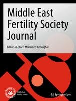 Journal cover: Middle East Fertility Society Journal