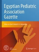 Journal cover: Egyptian Pediatric Association Gazette