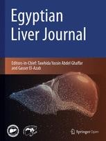 Journal cover: Egyptian Liver Journal