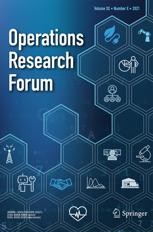 Journal cover: Operations Research Forum