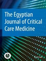 Journal cover: The Egyptian Journal of Critical Care Medicine